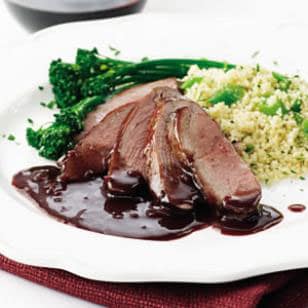 Healthy Roasted Duck Recipe - Photo from EatingWell.com